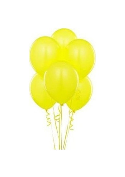 Balonevi Metalik Sarı Balon