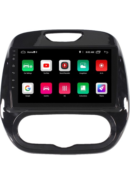 Renault Captur Android 11 Carplay Multimedya Ekran Teyp 2GB+16GB