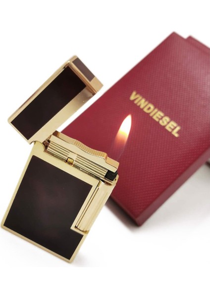 Alsepeteavm Vindiesel Dupont Tarzı Gazlı Çakmak Set