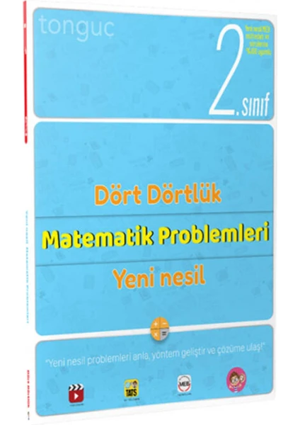 Tonguç Akademi 2. Sınıf Dört Dörtlük Matematik