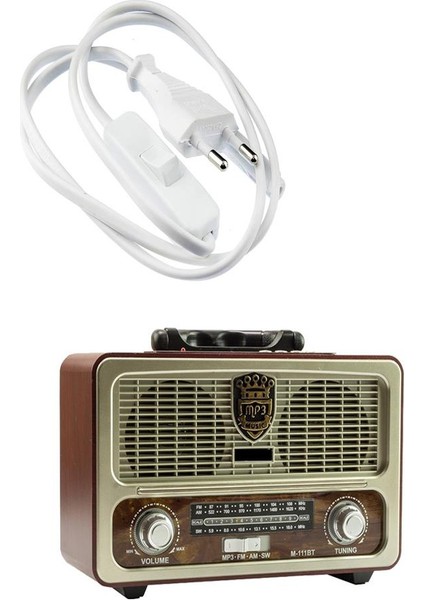 Tek-İş Arapuarlı Fişli Teyp Güç Kablosu Beyaz 1mt indirimleri