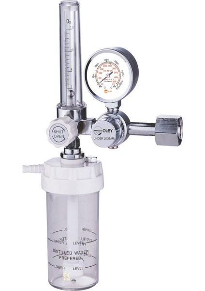 15L/DK Vanalı Medikal Tüp Manometresi Oley JH905