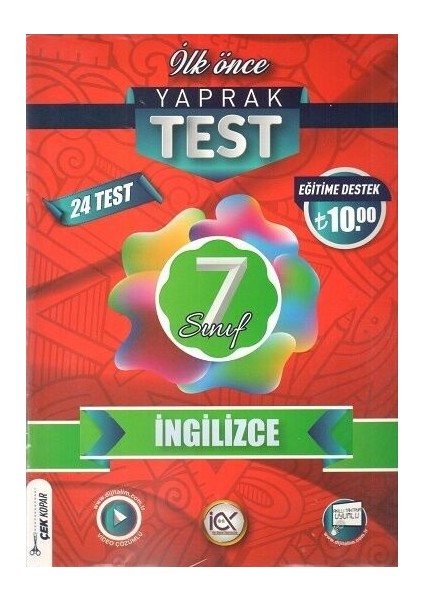 7. Sınıf Ingilizce Yaprak Test 2023
