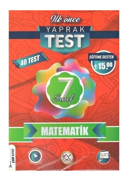 7. Sınıf Matematik Yaprak Test 2023