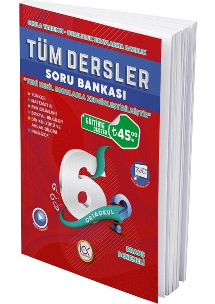 6. Sınıf Tüm Dersler Soru Bankası 2023