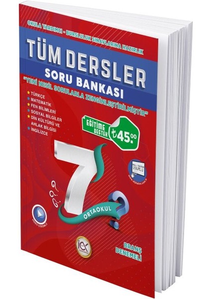 7. Sınıf Tüm Dersler Soru Bankası 2023