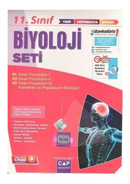 11. Sınıf Anadolu Biyoloji Seti 2023