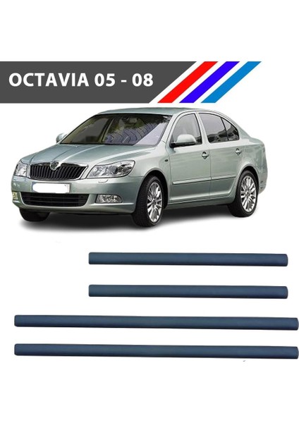 Skoda Octavia Kapı Çıta Takımı Boyasız 4 Adetli Set 2005 - 2008 fiyatları