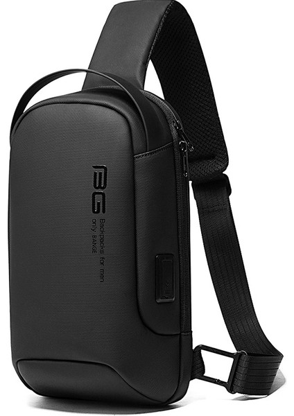 Tek Omuz Crossbody Çanta Lokomotif Çanta USB Şarj(Yurt Dışından)