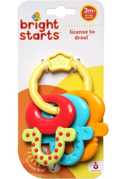 Bright Stars Bright Starts License To Drool Anahtarlık Dişlik fiyatları