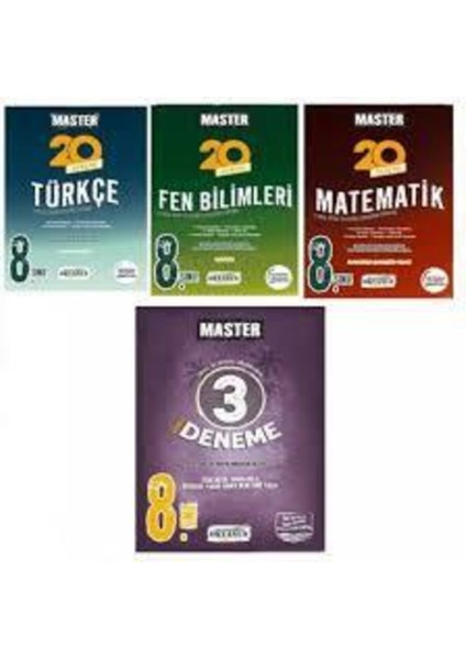 Okyanus Yayınları 8. Sınıf Master Deneme Seti