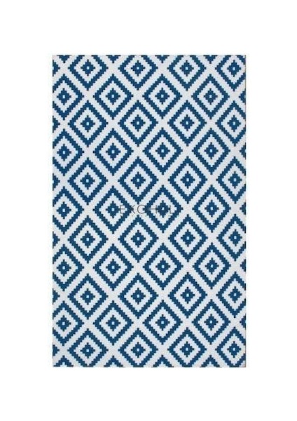 Luna Ln 33 Blue Dekoratif Kilim