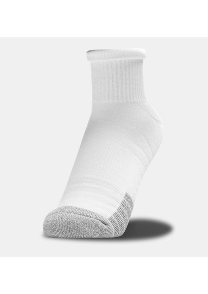 Unisex HeatGear® Quarter 3’lü Paket Çorap 1353262-100