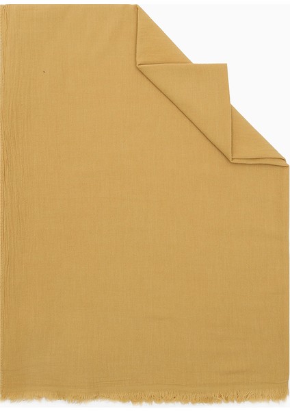 Five Scarf Naturel Pamuk Kraş Şal