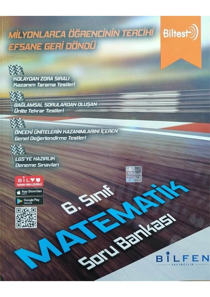 6. Sınıf Biltest Matematik Soru Bankası