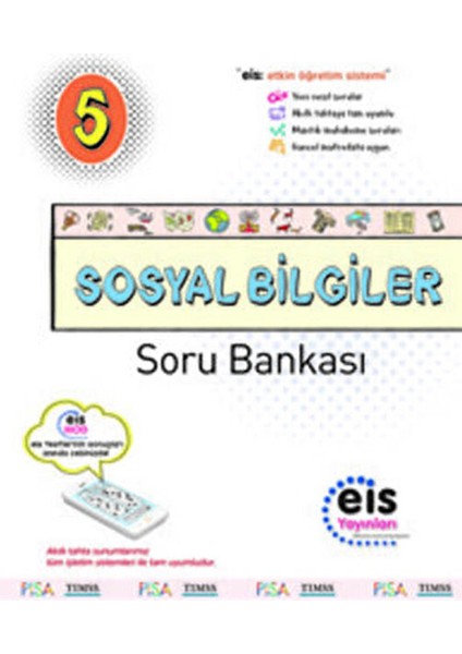 Eis Yayınları 5.Sınıf Sosyal Bilgiler Soru Bankası