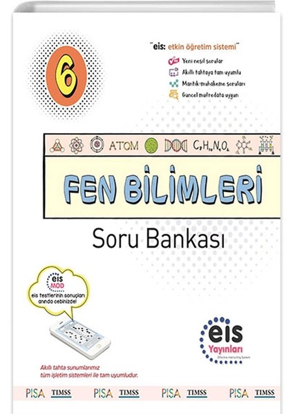 Eis Yayınları 6.Sınıf Fen Bilimleri Soru Bankası