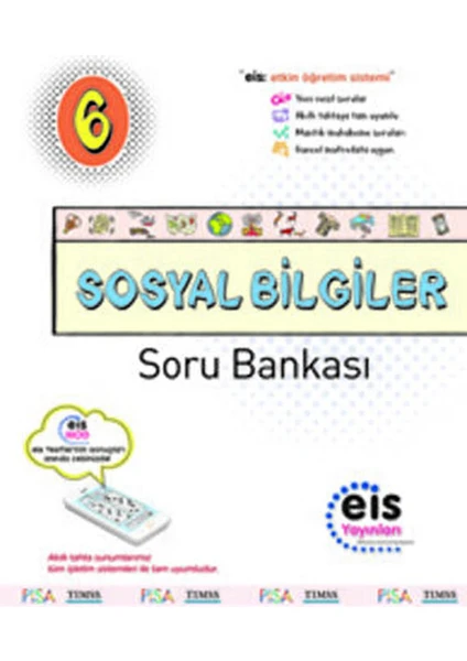 Eis Yayınları 6.Sınıf Sosyal Bilgiler Soru Bankası