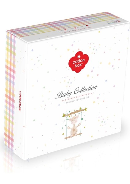 Cotton Box Bebek Nevresim Takımı Kuzu Lila