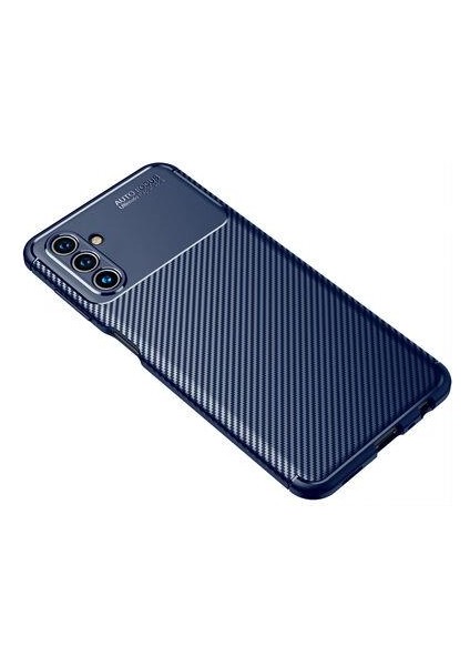 Samsung Galaxy A04S Kılıf Deri Görünümlü Negro Silikon Kapak