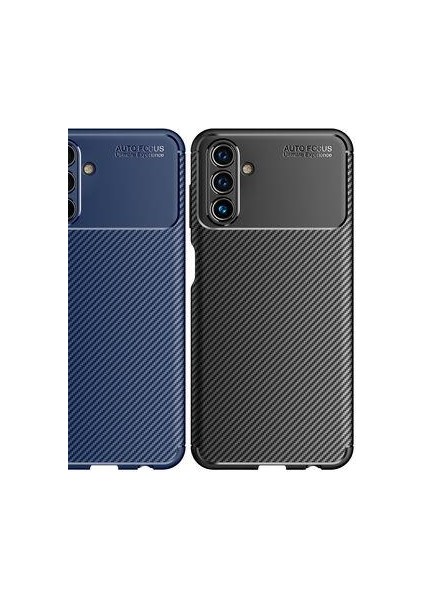 Samsung Galaxy A04S Kılıf Deri Görünümlü Negro Silikon Kapak