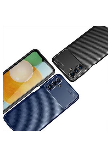 Samsung Galaxy A04S Kılıf Deri Görünümlü Negro Silikon Kapak