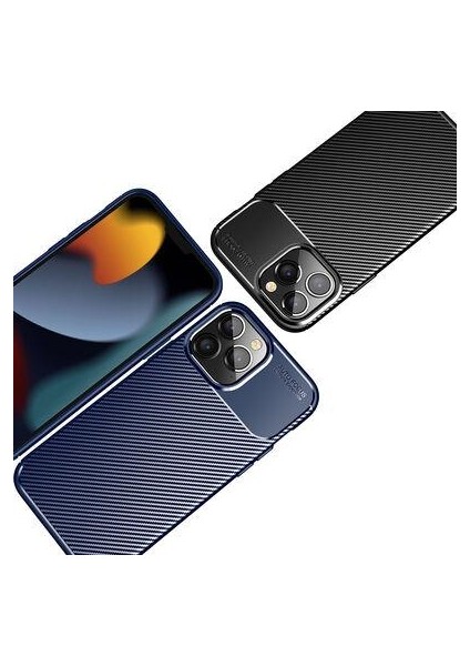 Apple iPhone 14 Pro Kılıf Deri Görünümlü Negro Silikon Kapak