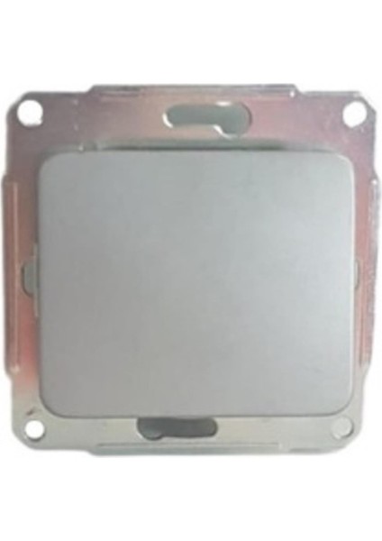 Kelebek Metalik Gri Light (5 Adet)