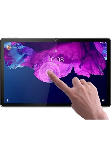 Lenovo Tab P11 J606F Kırılmaz Ekran Koruyucu Cam Tempered Glass 11 Inç Darbeye Dayanıklı