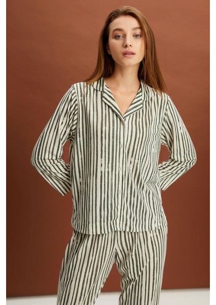 Çizgili Pijama Takımı (B22-143USU)