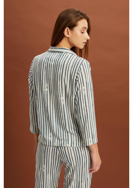 Çizgili Pijama Takımı (B22-143USU)