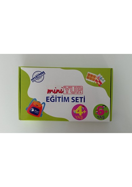 Miniyup 4-6 Yaş Okul Öncesi Eğitim Seti - (9 Kitap + 1 Kontrol Kutusu) Oeo-My4-6