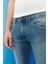 Luke Slim Tapered Fit Dar Kesim Esnek Jean Kot Pantolon 3