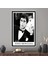 1 Parça Beyaz Çerçeveli Kanvas Tablo, Tony Montana, Tony Montana Duvar Dekoru, Ünlü Kanvas Dekor, 1