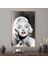 1 Parça Naturel Çerçeveli Kanvas Tablo, Ünlü Şarkıcı Kanvas, Marilyn Sanat, Marilyn Monroe Duvar Dek 1