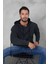Erkek Oversize Kapüşonlu Kanguru Cepli Ribanalı Uzun Kollu Basic Sweatshirt 2