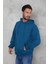 Erkek Oversize Kapüşonlu Kanguru Cepli Ribanalı Uzun Kollu Basic Sweatshirt 3