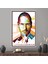 1 Parça Beyaz Çerçeveli Kanvas Tablo, Steve Jobs Resim, Aç Kal Kanvas Poster, Motivasyon Kanvas, 1
