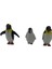 Sevimli Penguenler Ailesi 12'li Mini Boy Oyuncak Penguenler 3