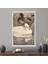 1 Parça Beyaz Çerçeveli Kanvas Tablo, Twee Eenden, Soyut Ördek Kanvas Poster, 1