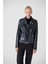 Cara Biker Deri Ceket 5
