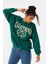 California Baskılı Oversize Sweatshirt 1