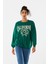 California Baskılı Oversize Sweatshirt 4