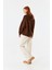 Baskılı Kapüşonlu Oversize Sweatshirt 4