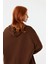 Baskılı Kapüşonlu Oversize Sweatshirt 5