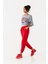 Oxford Baskılı Oversize Sweatshirt 3