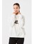 Match Day Baskılı Kapüşonlu Oversize Sweatshirt 3