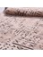 Crea Decolux Vena 8011 Bej Özel Kaymaz Tabanlı Pamuk Dokuma Kilim 3