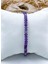 Ametist Doğal Taş Bileklik 3*4 mm 1