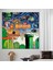 1 Parça Kanvas Tablo, Mario World Van Gogh, Starry Night Kanvas Baskı, Mario World Kanvas Baskı, 2